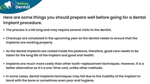 Affordable dental implants in Calgary - Galaxy Dental