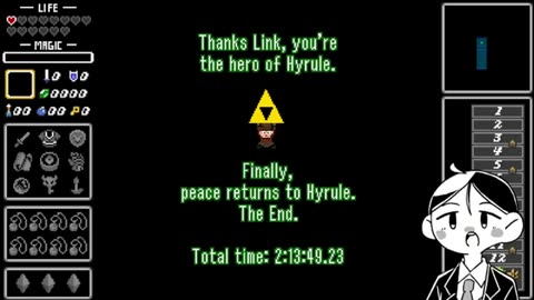 TLOZ: Dungeons of Infinity. After another nice run, I beat Agahnim!