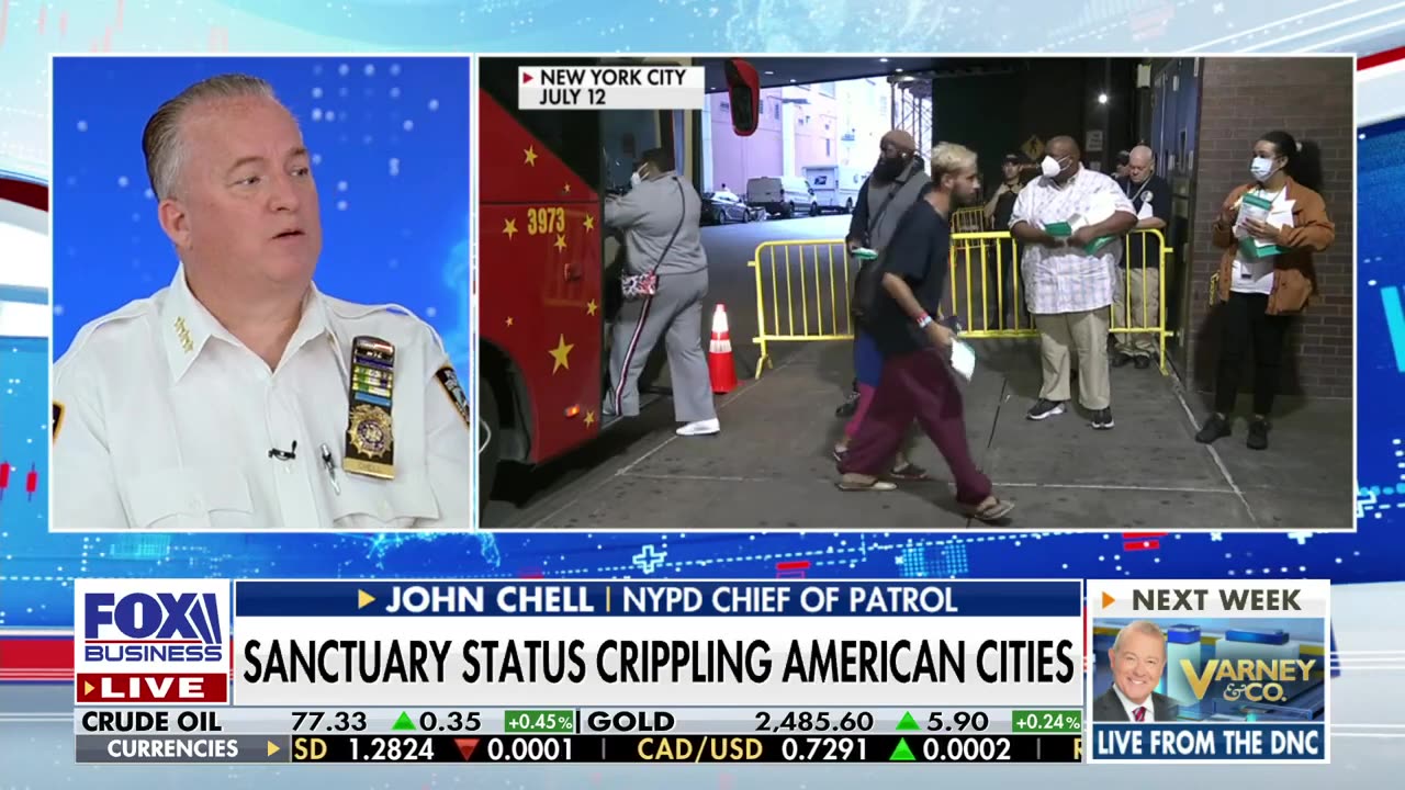 NYPD Chief of Patrol: A Portion of Migrants are not here for the American Dream