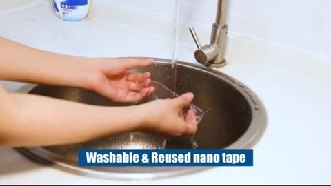 Nano Double Sided Tape Heavy Duty Transparent Adhesive Strip