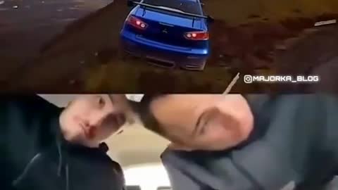 Look how this duo imitate a car crash 😂