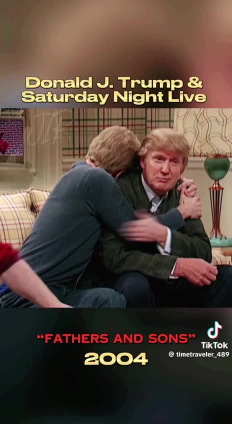 Watch how Trump stays in character