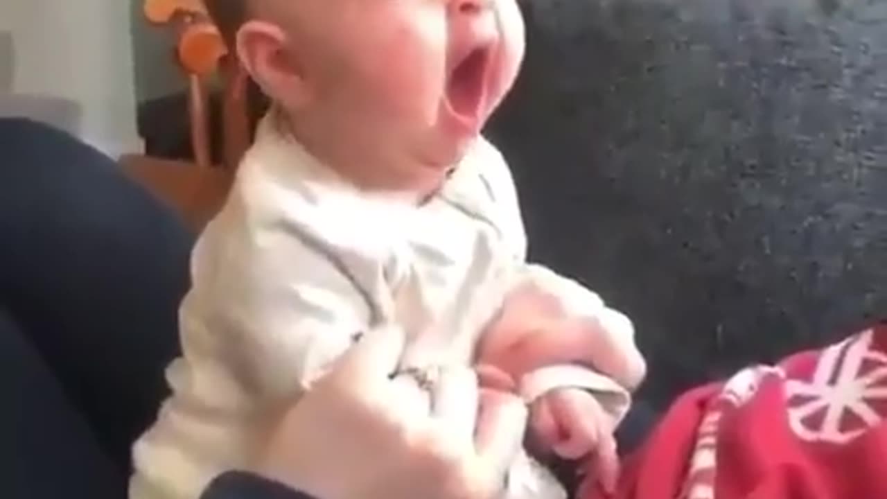 BABY YAWNING