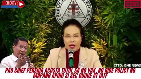 JUST IN: Patay Kang Bata Ka! Sumunod Kas Sa Batas Duque! - PAO