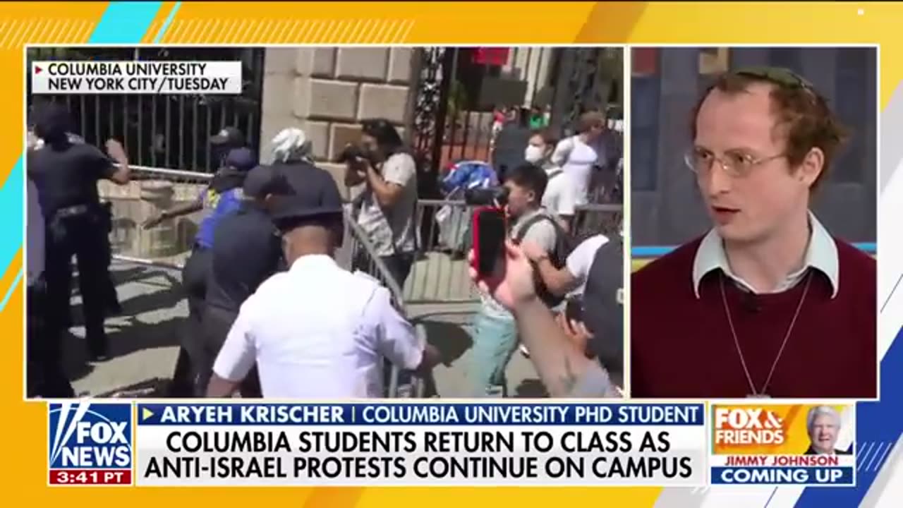 'Gross negligence'_ Columbia University BLASTED for allowing anti-Israel protest