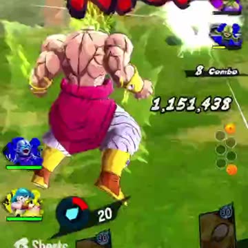Dragon Ball Legends - Legendary Super Saiyan Broly Blaster Shell Special Move Gameplay (DBL01-35S)