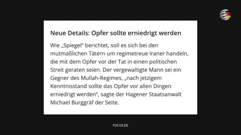 Iraner soll durch Mullah-Anhänger vergewaltigt worden sein