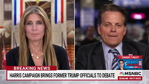 ‘He only cares about himself’: Anthony Scaramucci on why former Trump officials are backing Harris