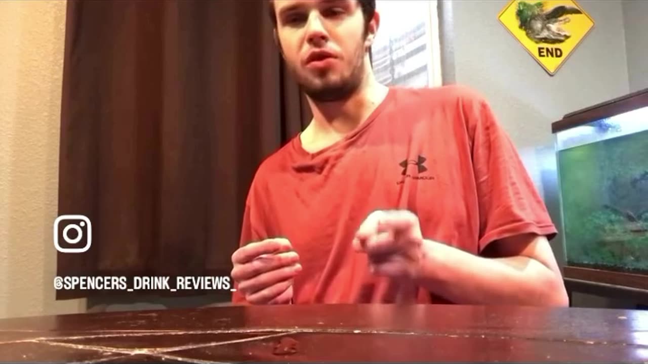 Spencer tries shocktop