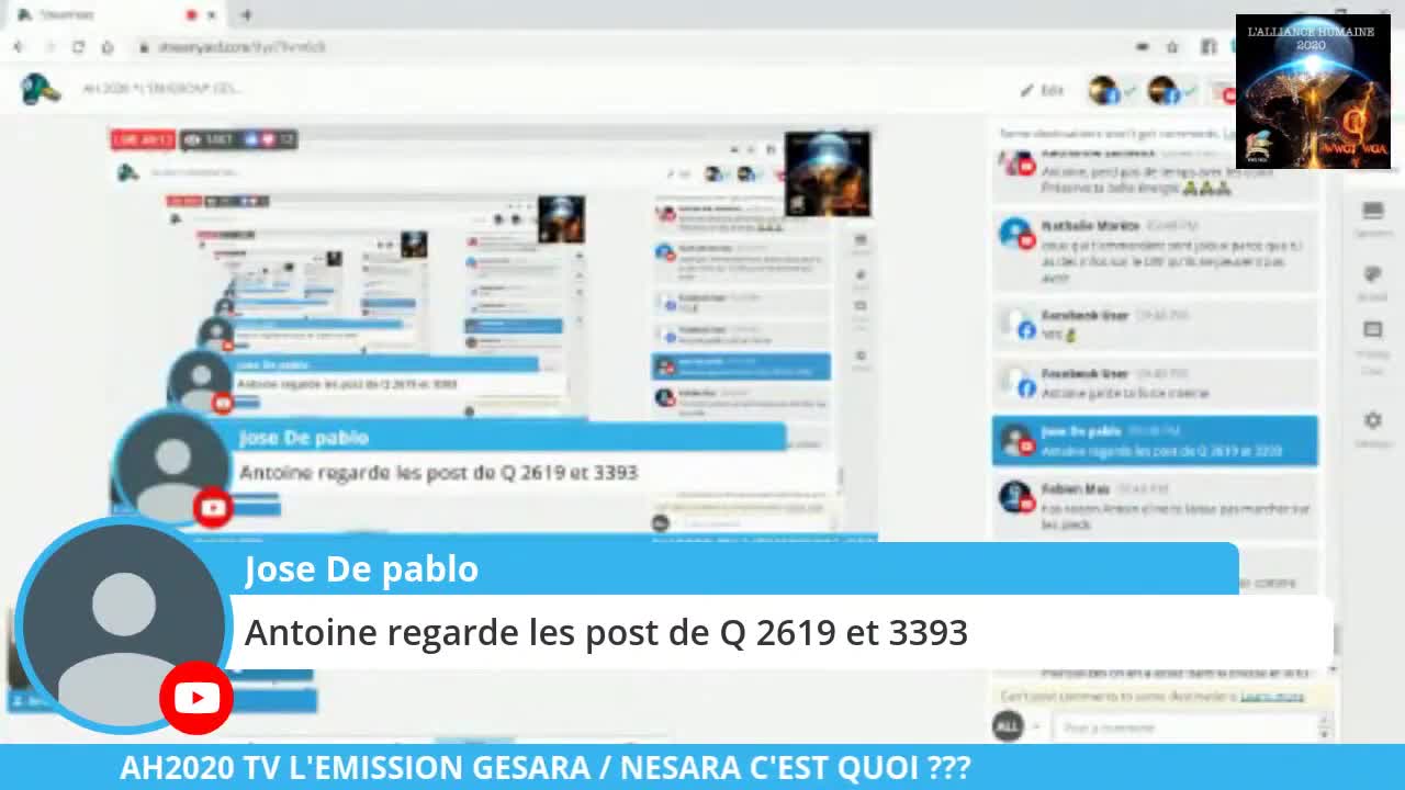 Gesara/Nesara présenté par Antoine de l'Alliance/Humaine explication