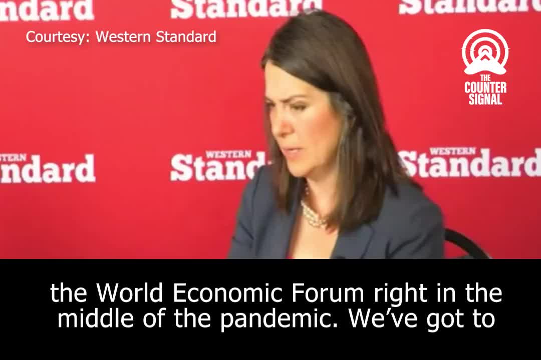 Premier Danielle Smith Slams WEF, Vows to End Alberta Government's Business Dealings With Them