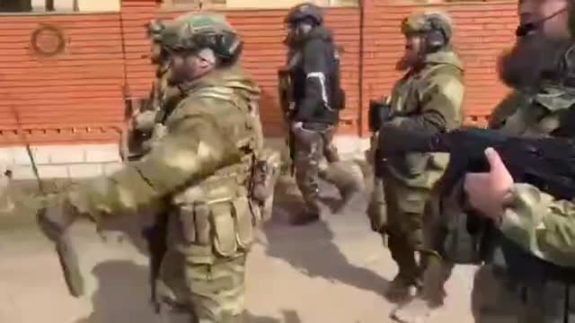 The work of the Russian military in Mariupol