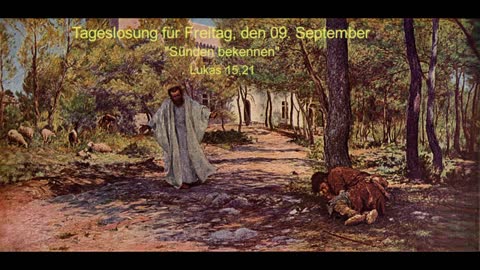Tageslosung für Freitag, den 09. September