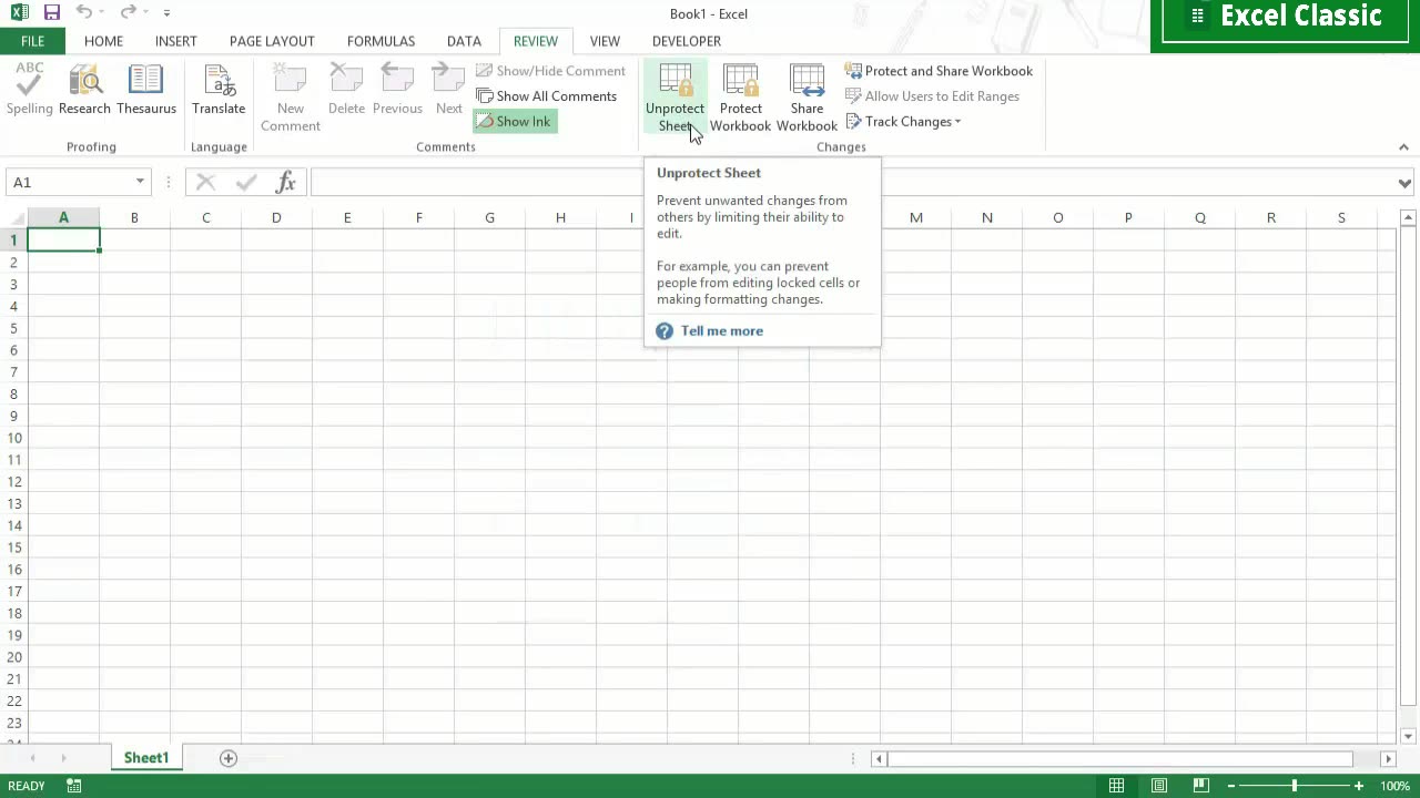 Excel Lesson 25