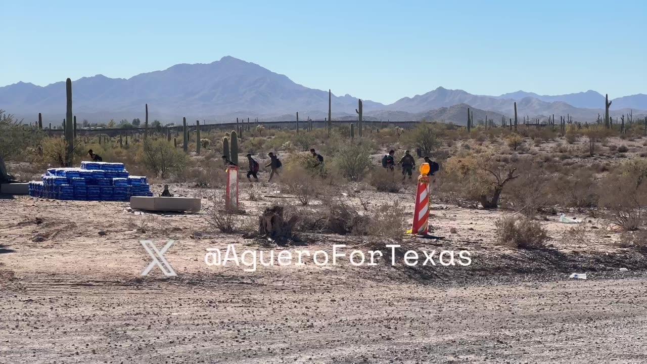 Anthony Aguero Live from Open Border Lukeville Arizona