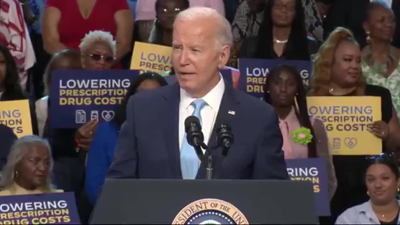 Biden on Kamala: "She's gonna make one hell of a president"