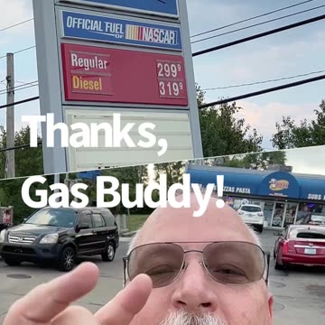 Thanks, Gas Buddy!