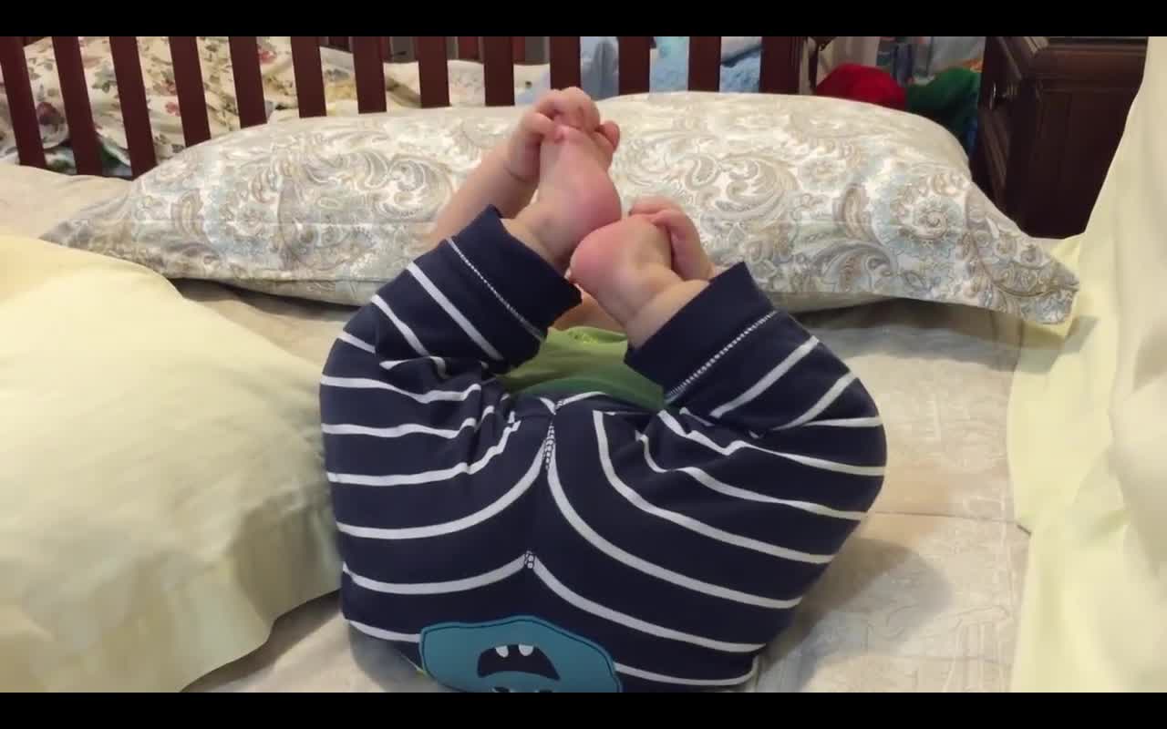 Funny baby laughing with farts 2021