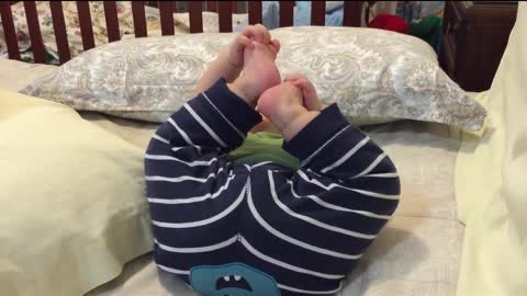 Funny baby laughing with farts 2021