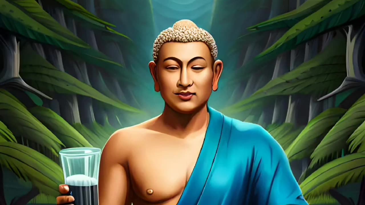 This glass of Water will show you the path of Happiness - Buddha || #buddha #stories #wisdom #short