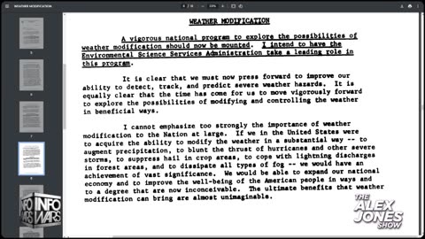 Repost Of Weather Modification Report