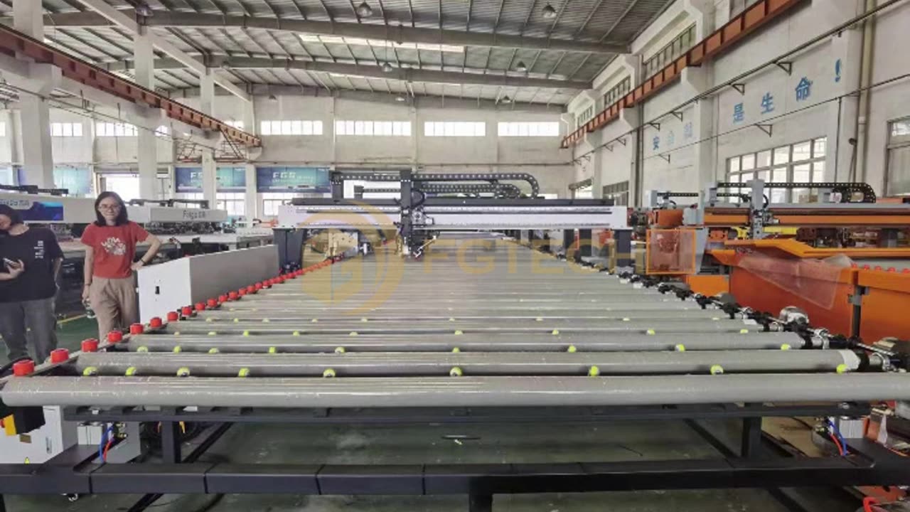 Glass quadrilateral grinding