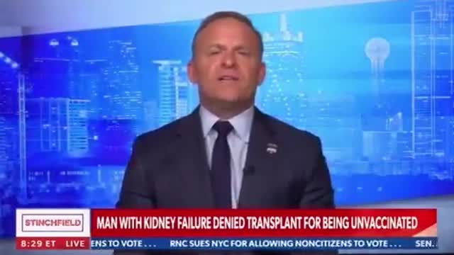 Man With Kidney Failure FORCED OFF Transplant List For Being Unvaccinated