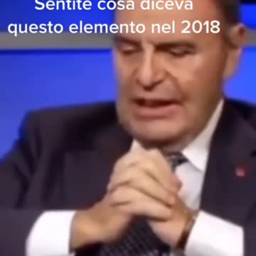 Sentite cosa diceva Bruno Vespa nel 2018