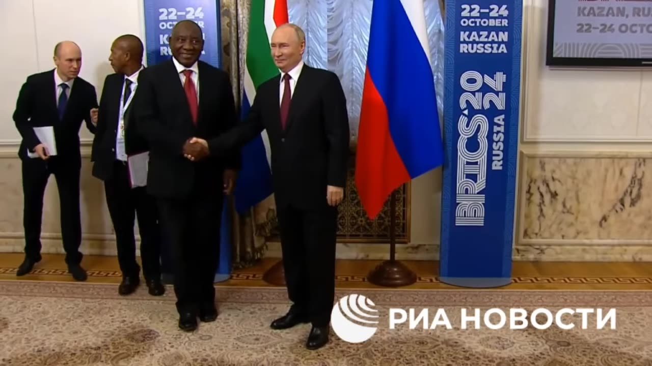 Putin greetings to South African President Brics