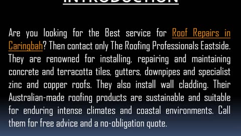 Best service for Roof Repairs in Caringbah