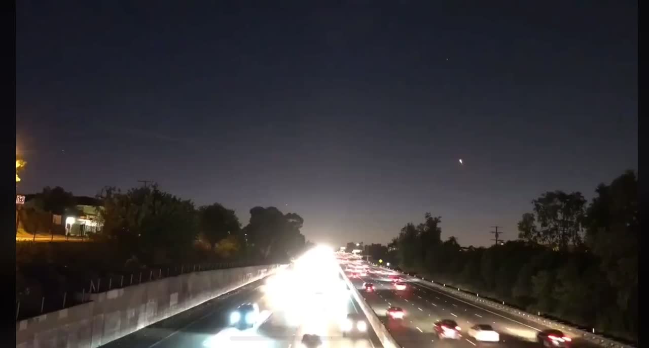 SpaceX Launch or UFO?