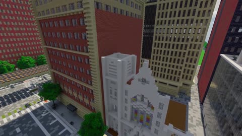 Building New Serenity #1 Small High-rise Building Minecraft Timelapse