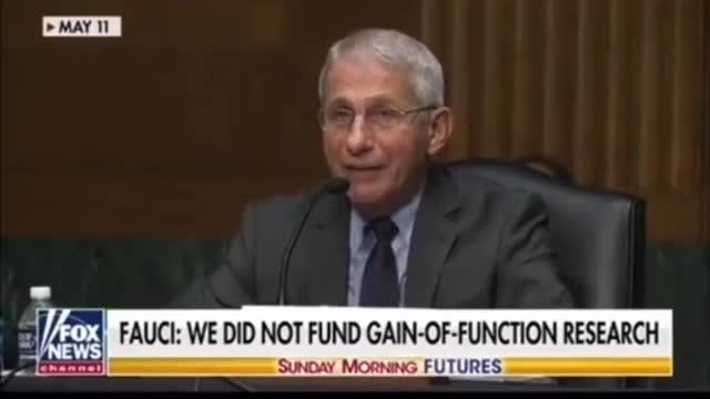 Anthony Fauci speaks truth bombs: NIH/NIAID funds gain-of-function research (2012 video)