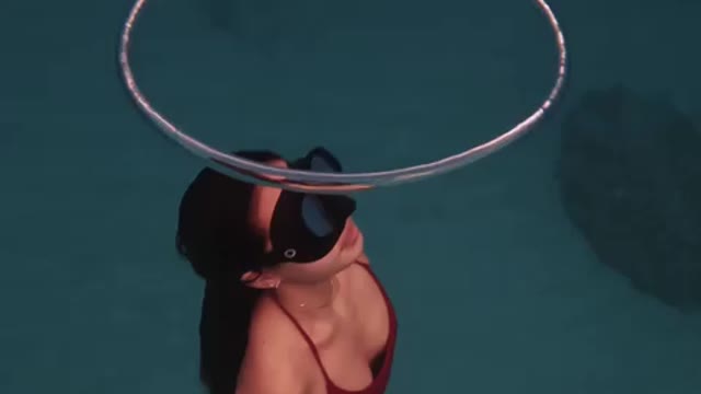 Magic bubble ring