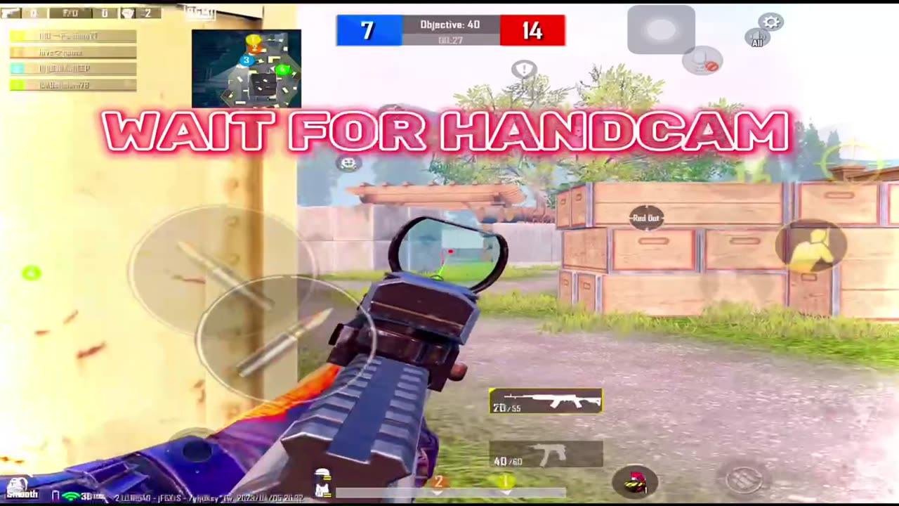 PUBG mobile fastest Tapping player handacam
