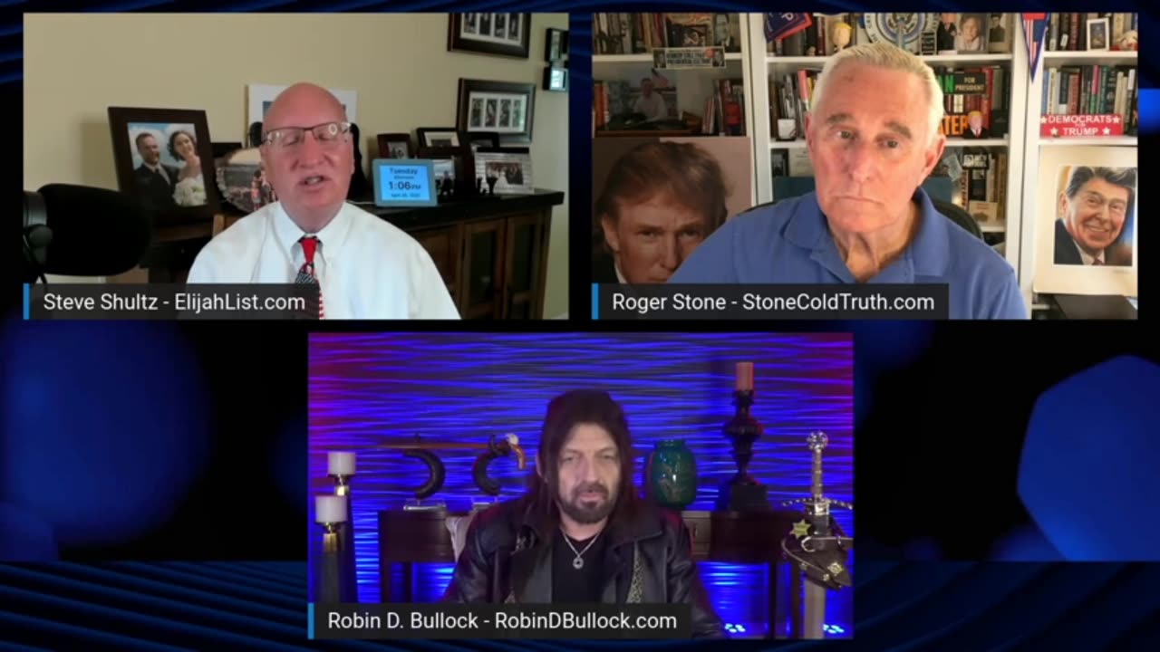 SPECIAL BROADCAST WITH ROBIN BULLOCK AND ROGER STONE!