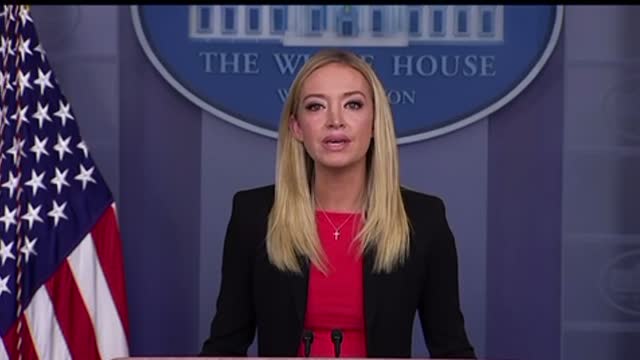 Kayleigh McEnany White House Press Briefing 01.07.21