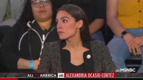 AOC gets sanctimonious about heckler