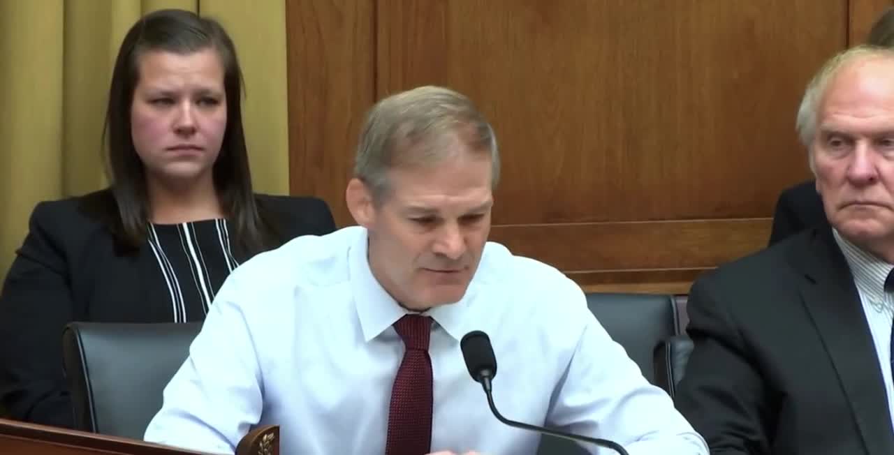 Jim Jordan Rips Apart Democrats Lecturing About "Extremism"