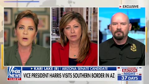 Kari Lake on Kamala's Visit To The Border "I Found IT Despicable."