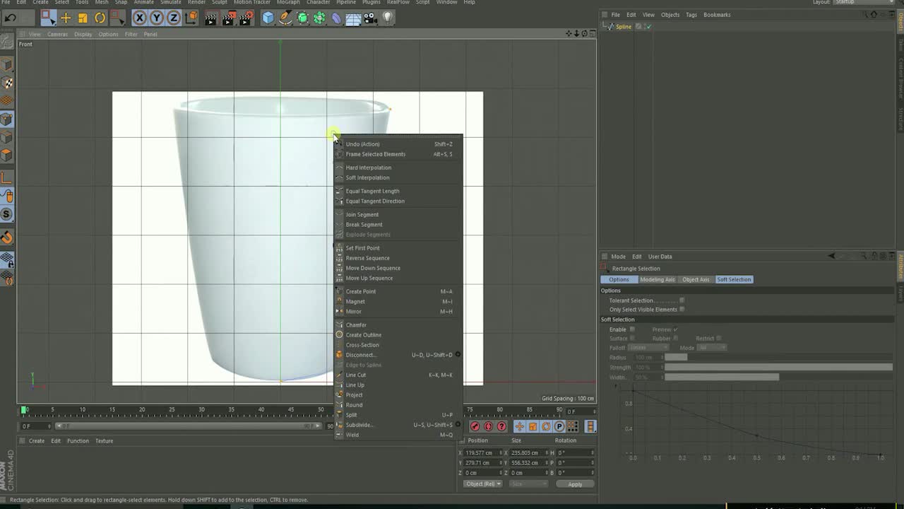 C4D simple model tutorial, suitable for beginners 3