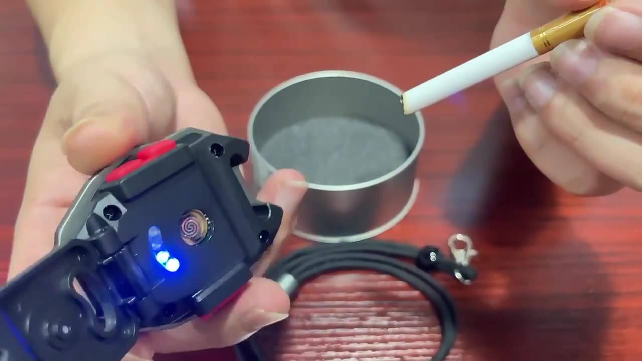 COB Work Lights Multifunction Rechargeable Flashlight with Cigarette Lighter
