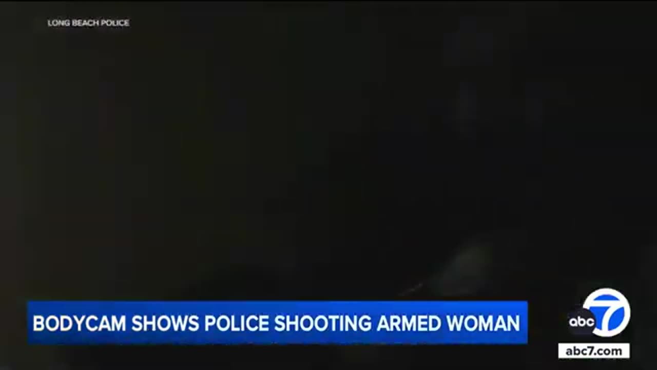 Bodycam video shows Long Beach officers shooting woman who pointed replica gun