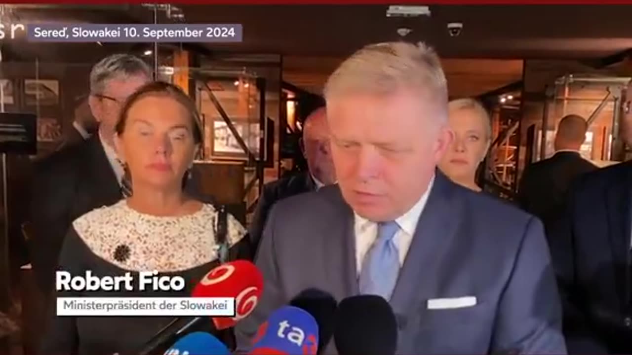 Robert Fico Ministerpräsident der Slowakei über den Ukraine Krieg und den Nazi-Begriff (GER Subs)