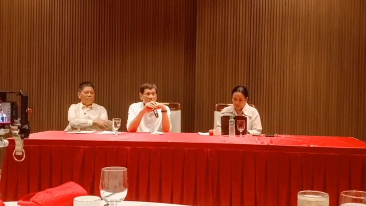 PINAG KAGULUHAN SA HOTEL PRRD PRESCONFERENCE 10/28/2024