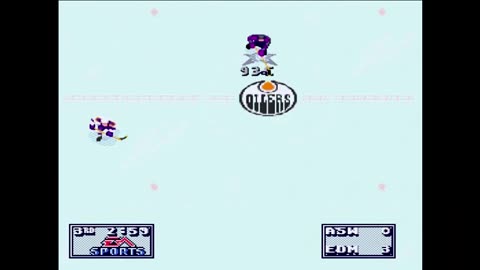 NHL95 (Sega Genesis) All Stars W. vs Edmonton Part3