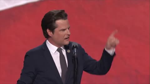 Matt Gaetz speech RNC night 3