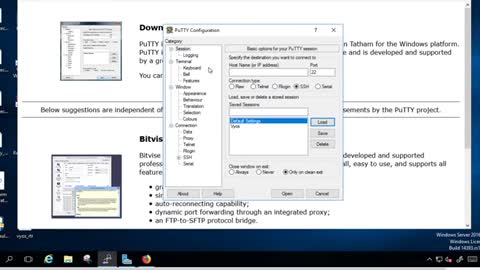 How to install Putty