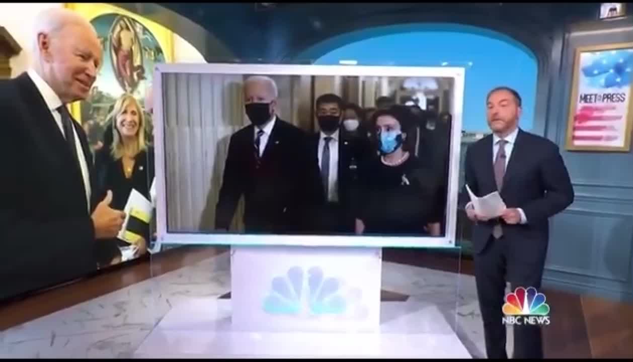 Chuck Todd delivering the bad news about Biden. His poll numbers are in the sh’tter… pun intended🤣