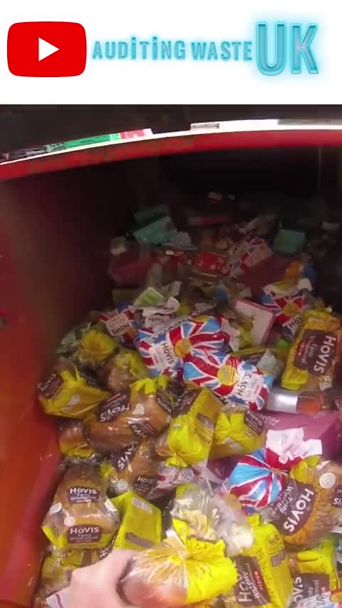 Uk warehouses wasting food